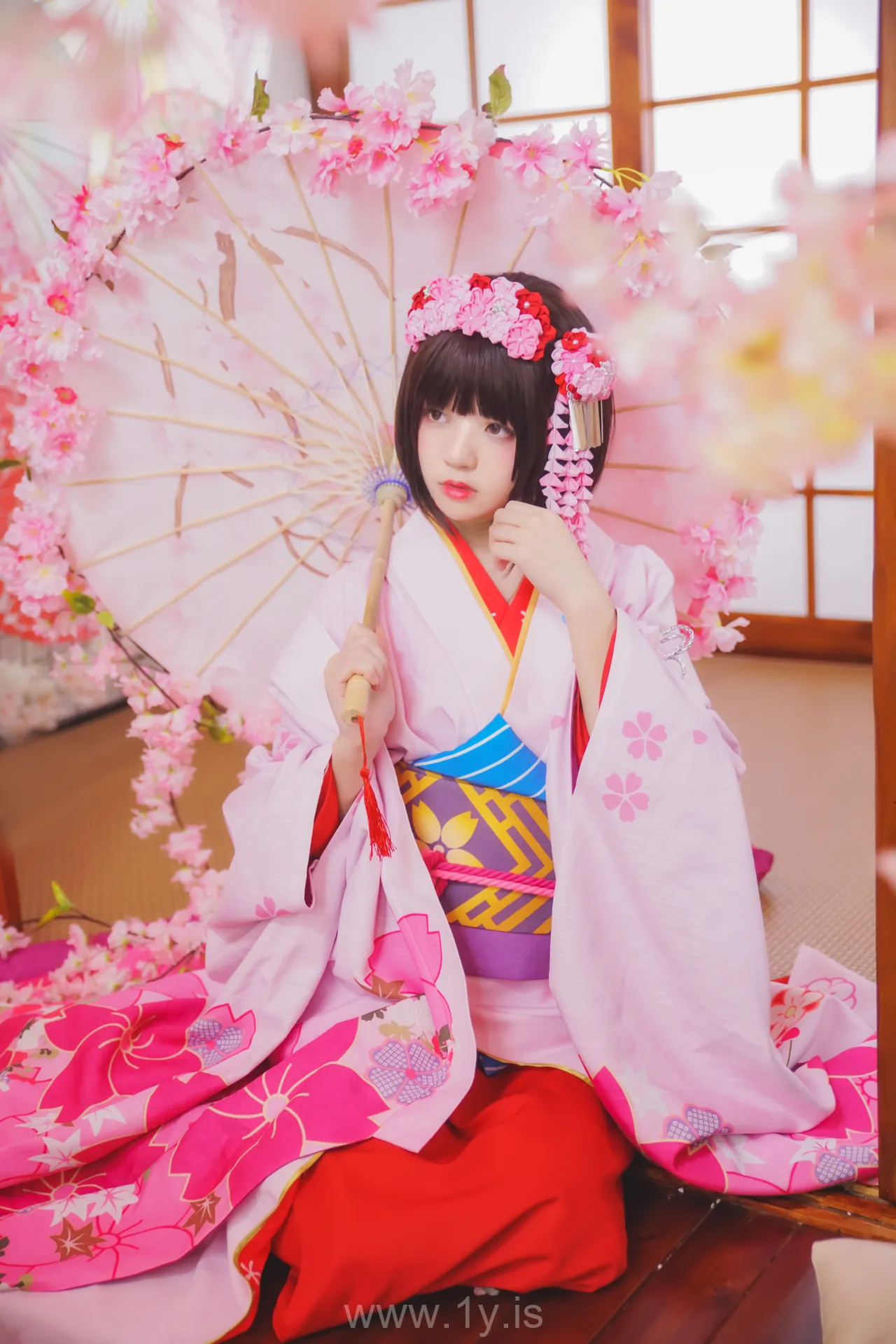 桜桃喵 NO.22 加藤惠 和服